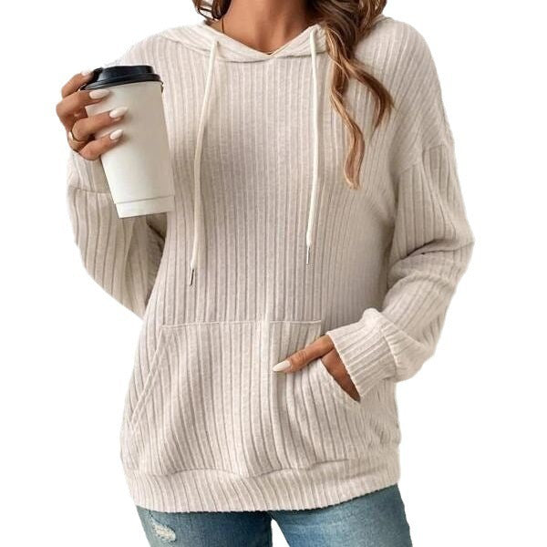 Women's Long-sleeve Hooded Sweatshirt