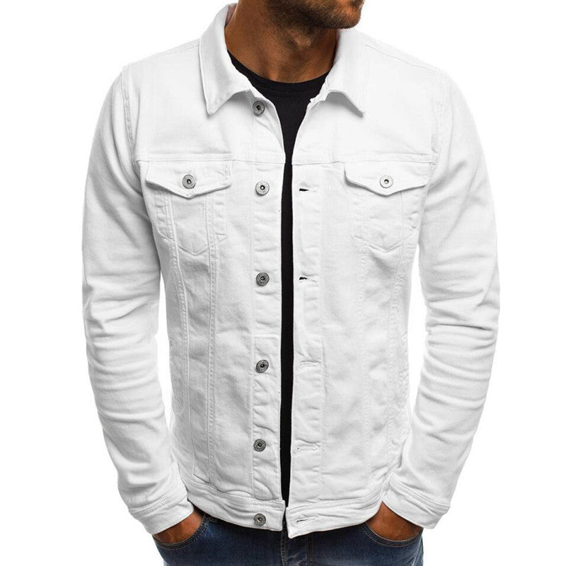 Mens Casual Denim Jacket