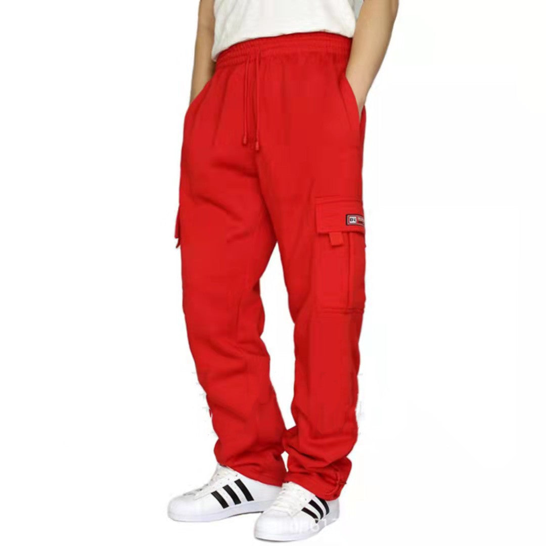 Mens Elastic Drawstring Sweatpants