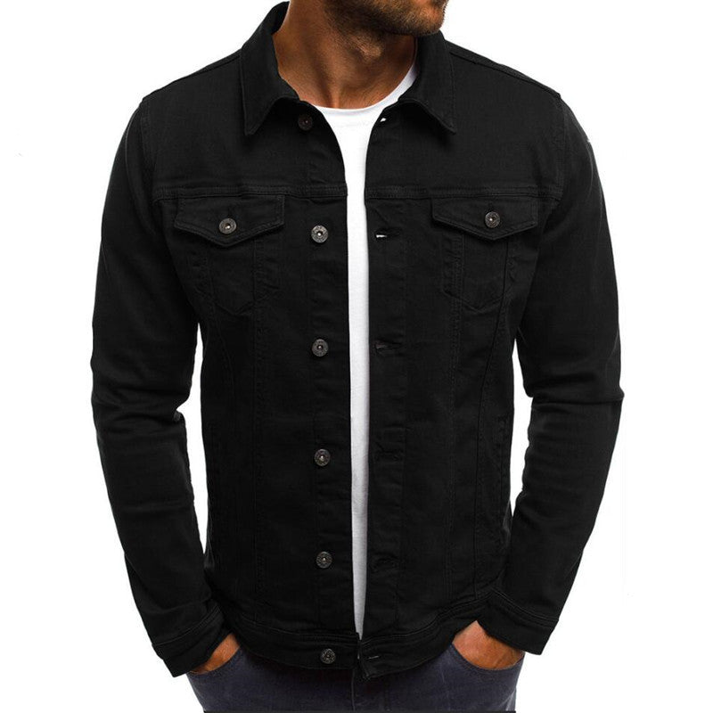 Mens Casual Denim Jacket