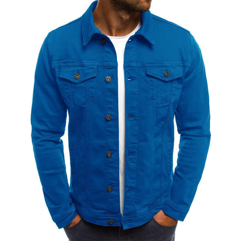 Mens Casual Denim Jacket