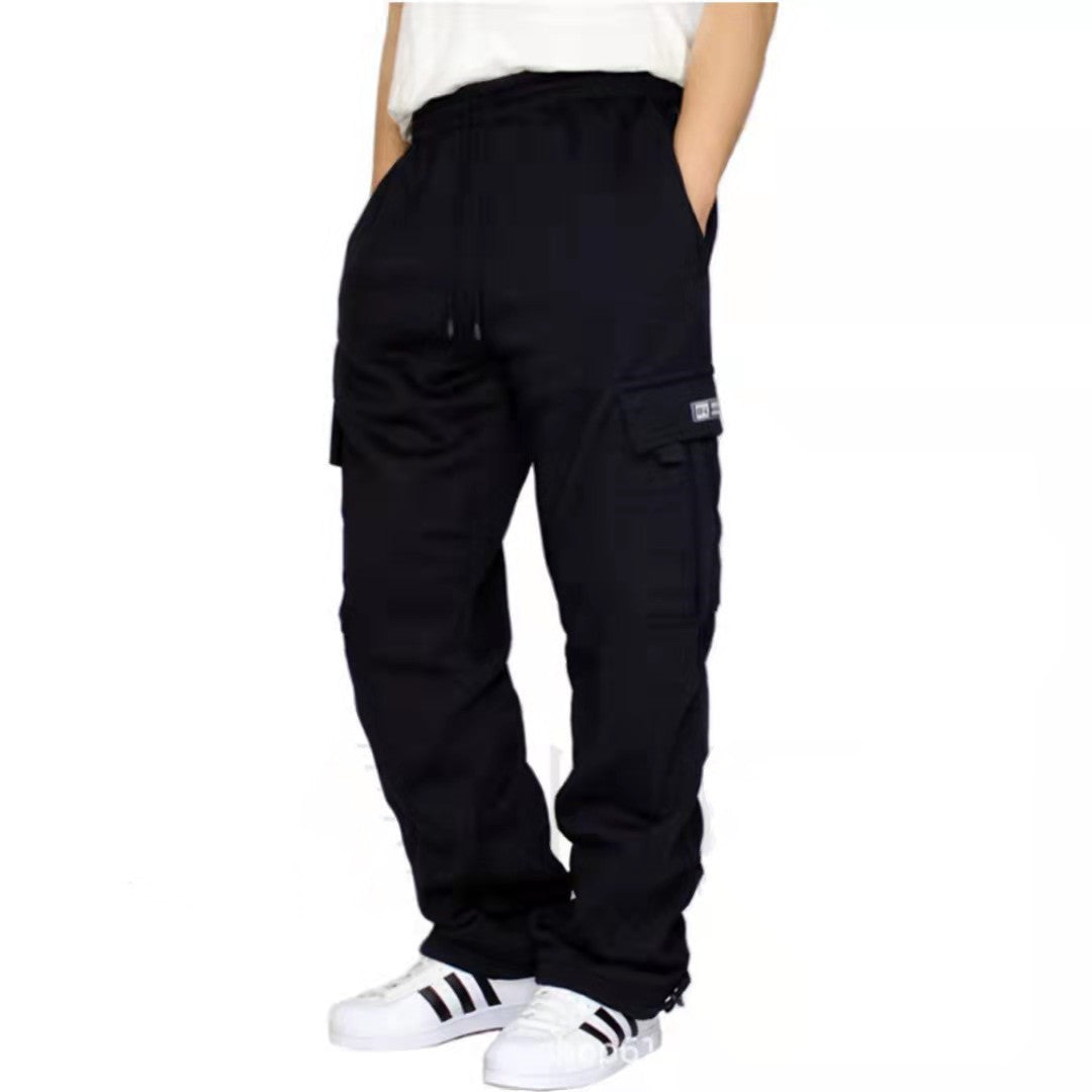 Mens Elastic Drawstring Sweatpants