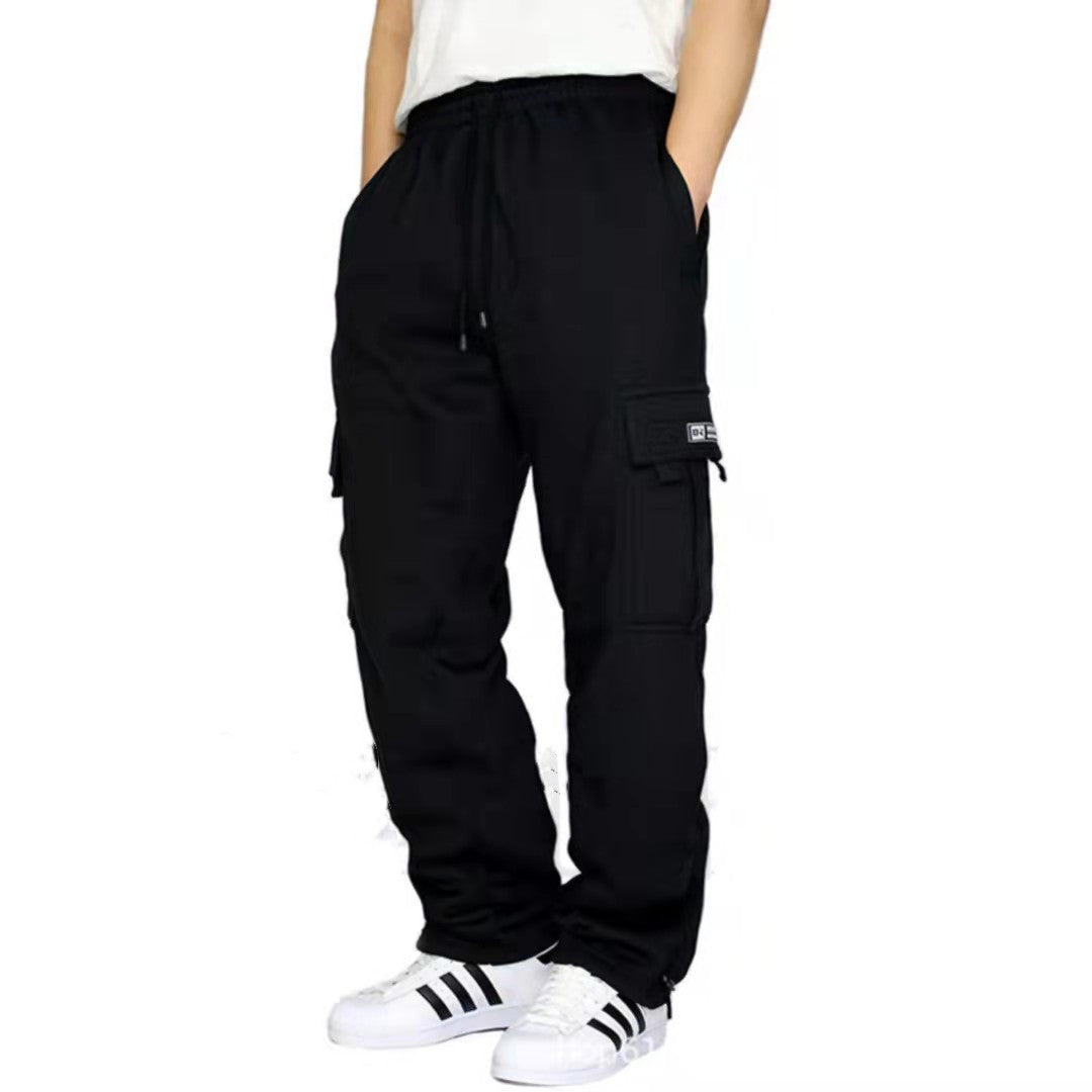 Mens Elastic Drawstring Sweatpants