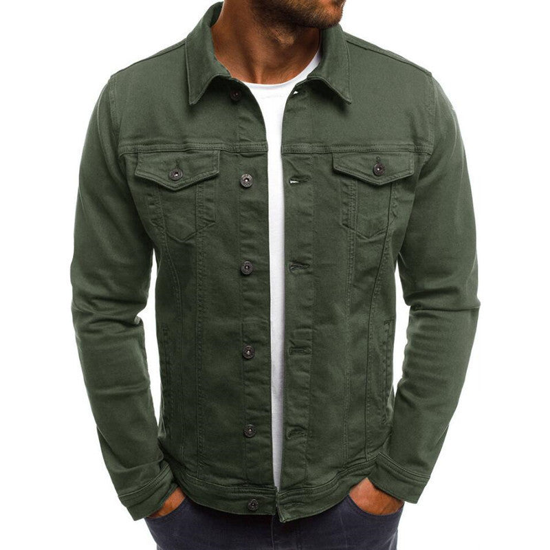 Mens Casual Denim Jacket