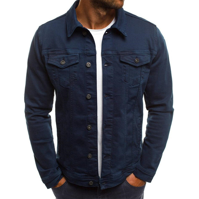 Mens Casual Denim Jacket