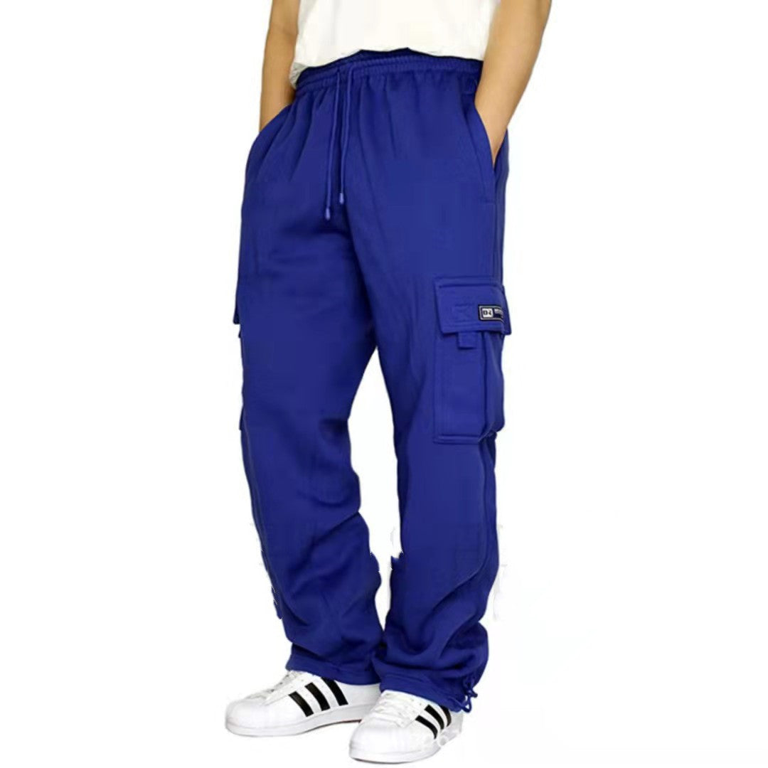 Mens Elastic Drawstring Sweatpants