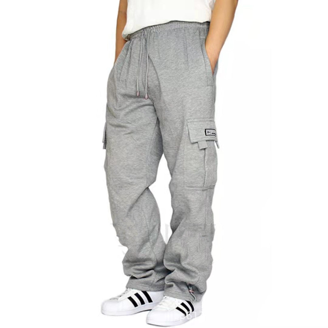 Mens Elastic Drawstring Sweatpants