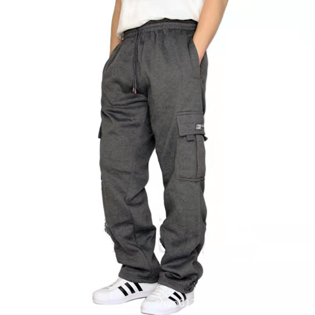 Mens Elastic Drawstring Sweatpants